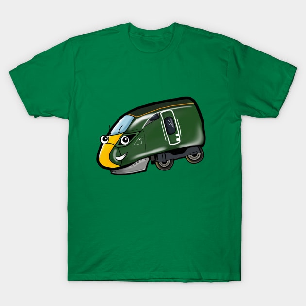 Class 800 Train T-Shirt by Traintacular